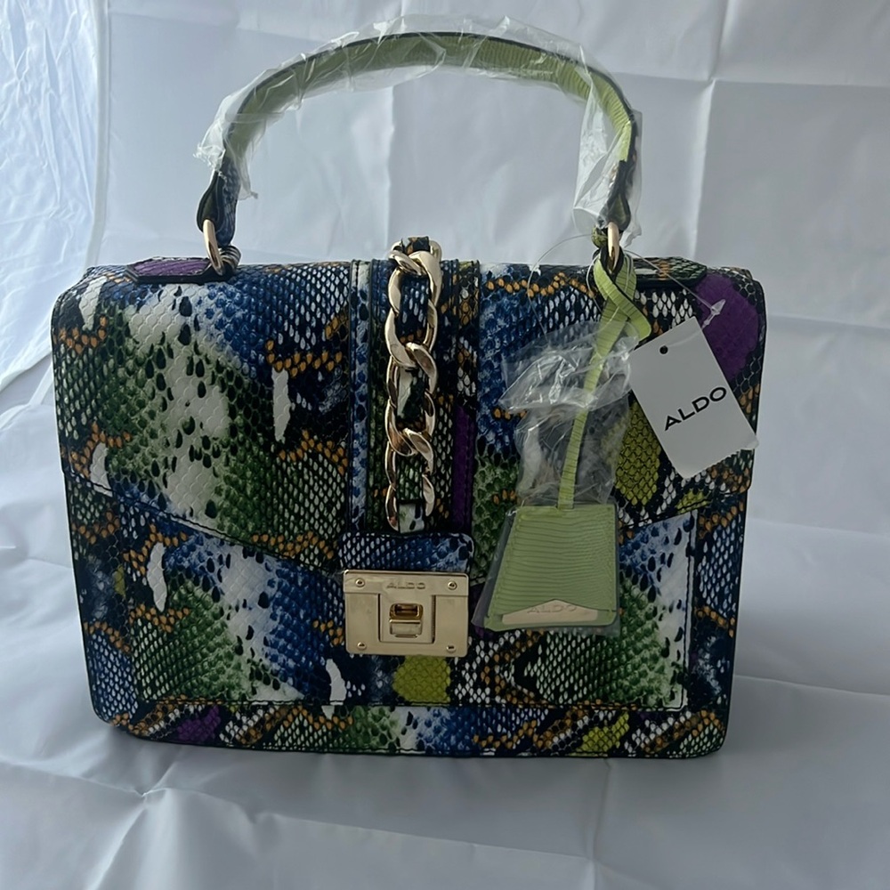 Multicolor snake Aldo bag brand new